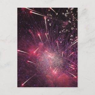 Carte Postale Feu d'artifice !