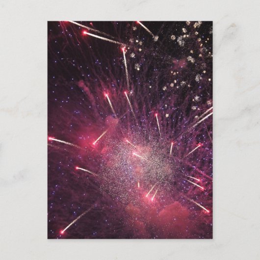 Carte Postale Feu d'artifice ! (Devant)