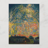 Carte Postale Feu d'artifice à Nice | Nikolai Tarkhov (Devant)