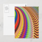 Carte Postale Feu d'artifice de Rocket Man (Devant / Derrière)