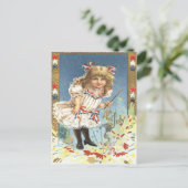 Carte Postale Feu d'artifice Feu d'artifice Étoiles et rayures (Debout devant)