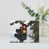 Carte Postale Feu de coeur (Debout devant)