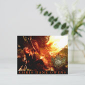 CARTE POSTALE FEU DE DRAGON (Debout devant)