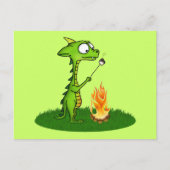 Carte Postale Feu de dragon (Devant)