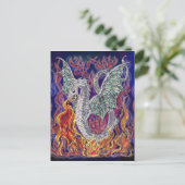 Carte Postale Feu de dragon (Debout devant)