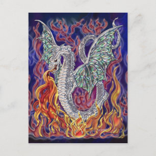 Carte Postale Feu de dragon