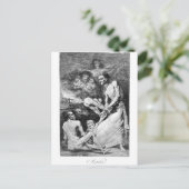 Carte Postale Feu de Francisco Goya (Debout devant)