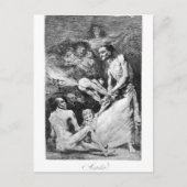 Carte Postale Feu de Francisco Goya (Devant)