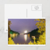 Carte Postale feu de lac lure (Devant / Derrière)