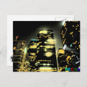 Carte Postale Feu de Los Angeles (Devant / Derrière)