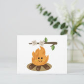 Carte Postale Feu de Marshmallow (Debout devant)