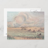 Carte Postale Feu de prairie du Missouri (Devant / Derrière)