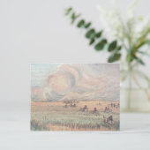 Carte Postale Feu de prairie du Missouri (Debout devant)