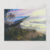 Carte Postale Feu en direct à Kahuku par la Garde nationale Jim  (Devant)