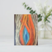 Carte Postale Feu et eau (Debout devant)