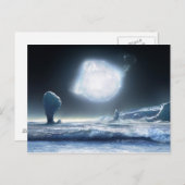 Carte Postale Feu froid (Devant / Derrière)