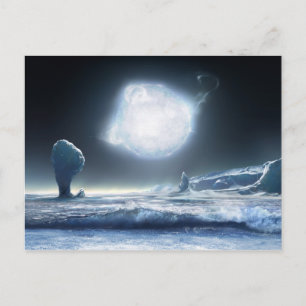 Carte Postale Feu froid