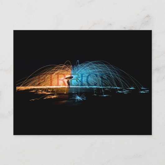 Carte Postale Feu & Glace (Devant)