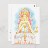 Carte Postale Feu intérieur (Devant / Derrière)