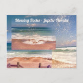 Carte Postale Feu Rocks Jupiter FL Photographie (Devant)