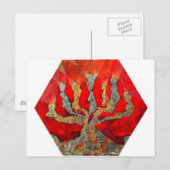 Carte Postale Feu rouge (Devant / Derrière)