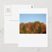 Carte Postale Feuillage d'automne (Devant / Derrière)