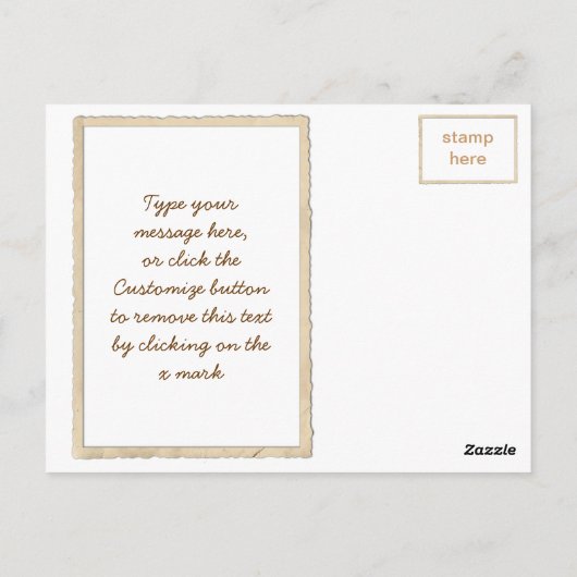 Carte Postale Feuillage d'automne de causerie de meilleurs amis (Dos)