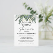 Carte Postale Feuillage de jardin Nature Verdure Baby Shower   (Debout devant)