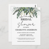 Carte Postale Feuillage de jardin Nature Verdure Shower de maria (Devant / Derrière)