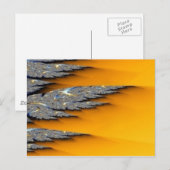 carte postale feuille (Devant / Derrière)