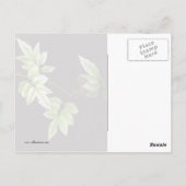 Carte Postale Feuille (Dos)