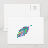 Carte Postale Feuille (Devant / Derrière)