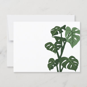 Carte Postale Feuille d'art Boho