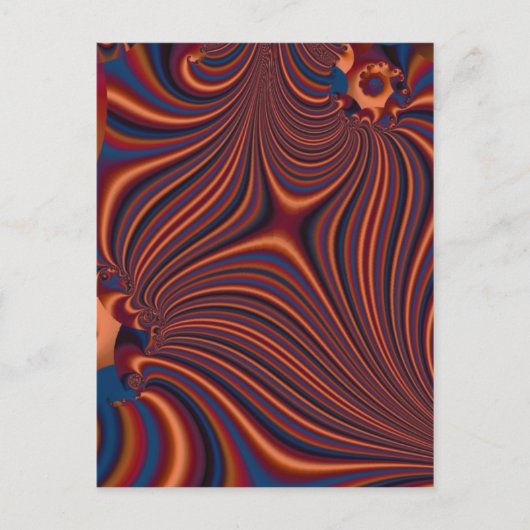 Carte Postale feuille de cuivre (Devant)