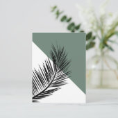 Carte Postale Feuille de palme (Debout devant)