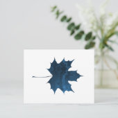Carte Postale Feuille d'érable (Debout devant)