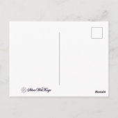 Carte postale Feuille d'hiver (Dos)