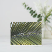 Carte postale Feuille Palm Tree (Debout devant)
