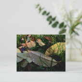 Carte postale Feuille tombée (Debout devant)