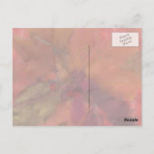 Carte postale Feuilles Automne (Dos)