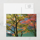 Carte Postale Feuilles colorées (Devant / Derrière)