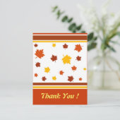 Carte Postale Feuilles d'automne (Debout devant)