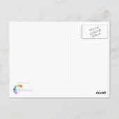 Carte Postale Feuilles d'automne (Dos)