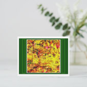 Carte Postale Feuilles d'automne (Debout devant)