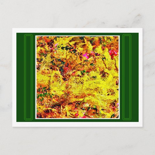 Carte Postale Feuilles d'automne (Devant)