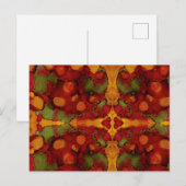 Carte Postale Feuilles d'automne (Devant / Derrière)