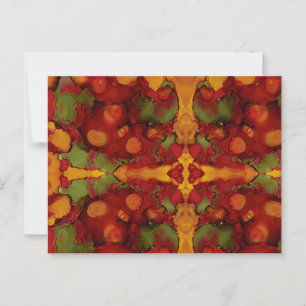 Carte Postale Feuilles d'automne