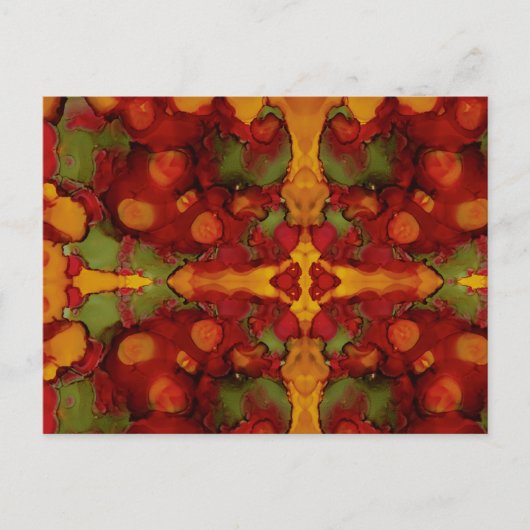 Carte Postale Feuilles d'automne (Devant)