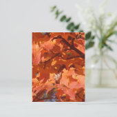 Carte Postale Feuilles d'automne (Debout devant)