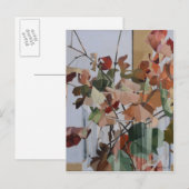 Carte Postale Feuilles d'automne (Devant / Derrière)